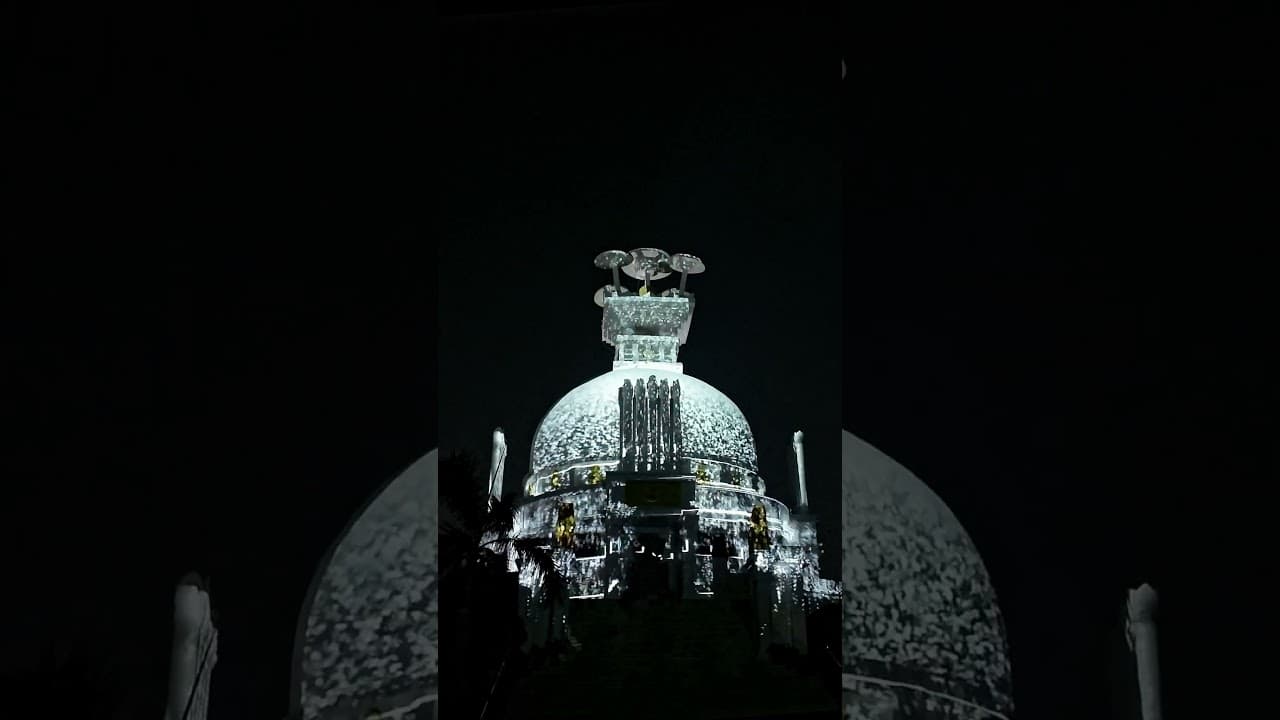 Dhauli Comes Alive After Sunset! 🌅✨ | Light & Sound Show #destinationdiaryodia