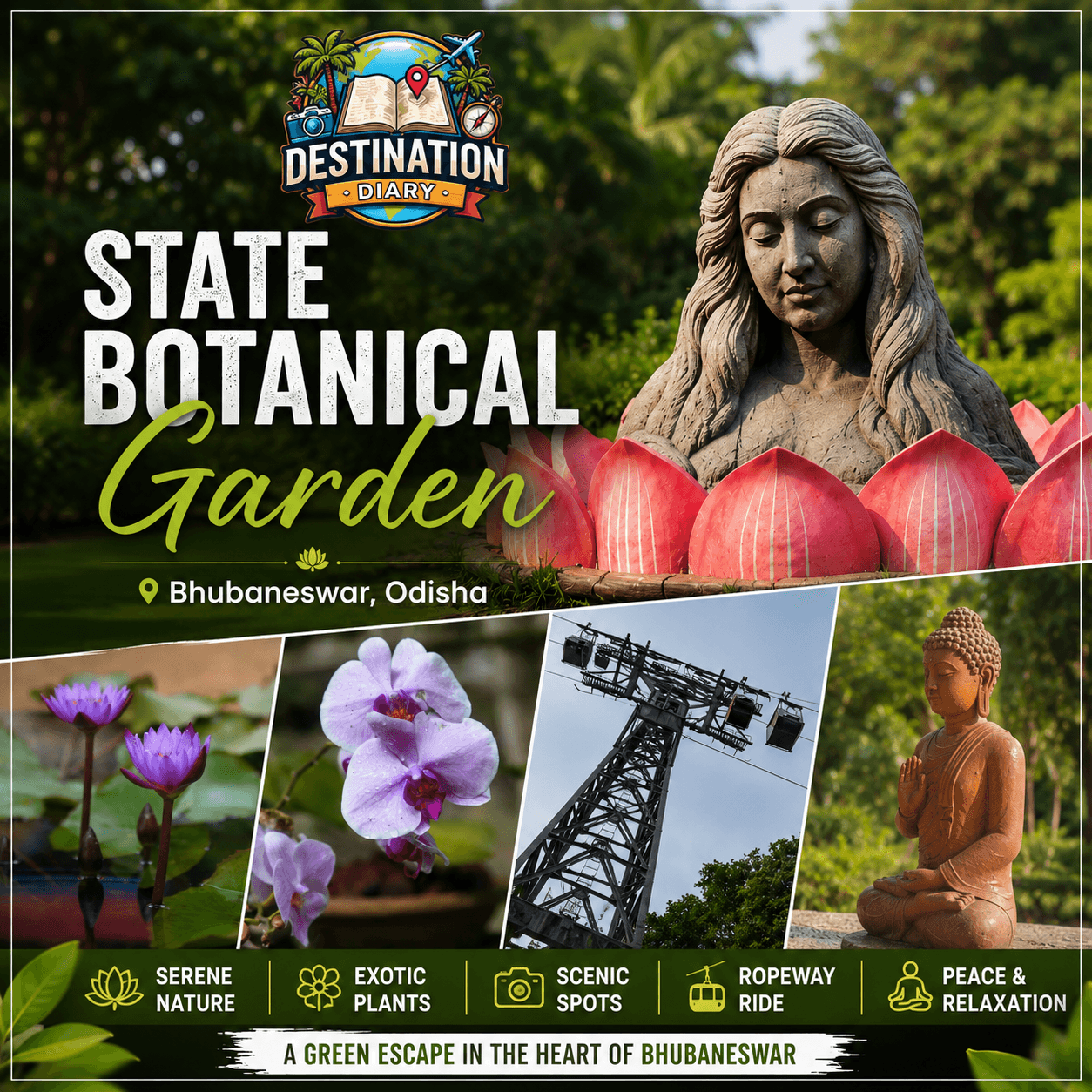 State Botanical Garden Travel Companion — 24 Gardens in One Day